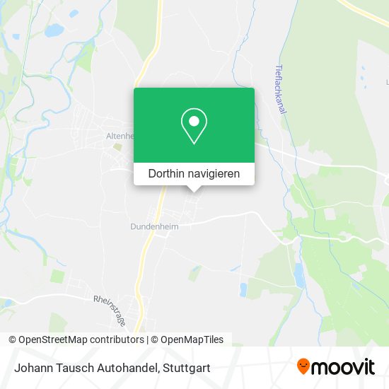 Johann Tausch Autohandel Karte