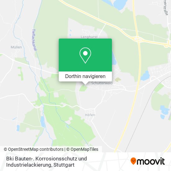 Bki Bauten-. Korrosionsschutz und Industrielackierung Karte