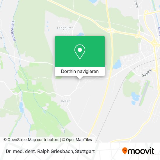Dr. med. dent. Ralph Griesbach Karte