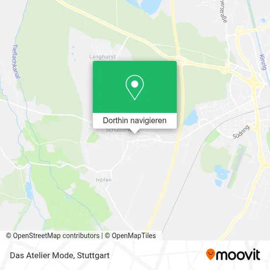 Das Atelier Mode Karte