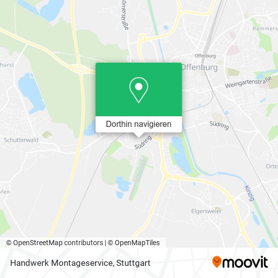 Handwerk Montageservice Karte