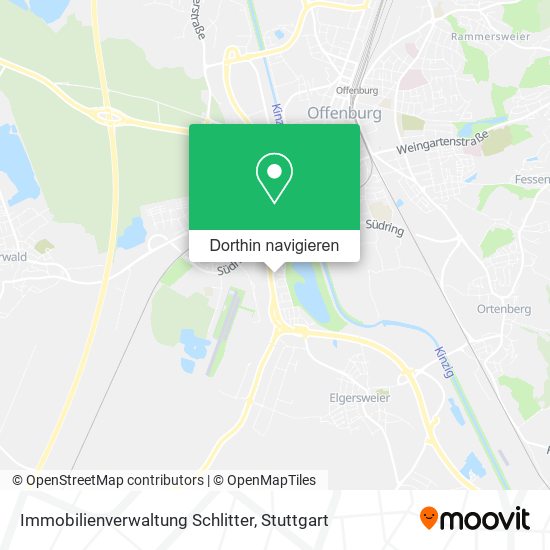 Immobilienverwaltung Schlitter Karte