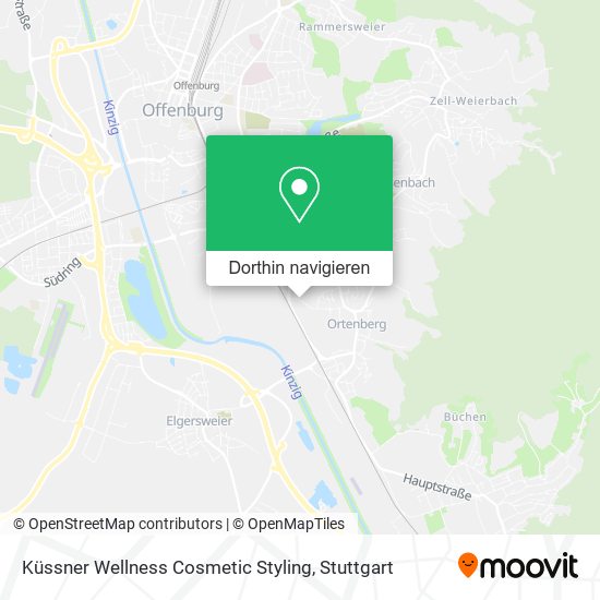 Küssner Wellness Cosmetic Styling Karte