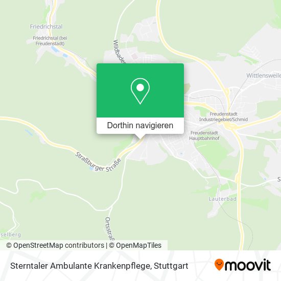 Sterntaler Ambulante Krankenpflege Karte