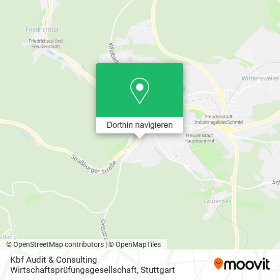 Kbf Audit & Consulting Wirtschaftsprüfungsgesellschaft Karte