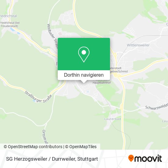 SG Herzogsweiler / Durrweiler Karte