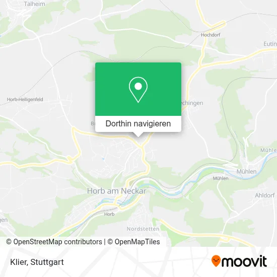 Klier Karte