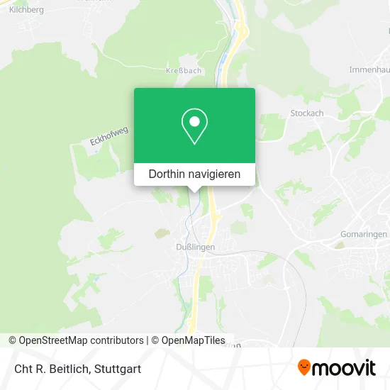 Cht R. Beitlich Karte