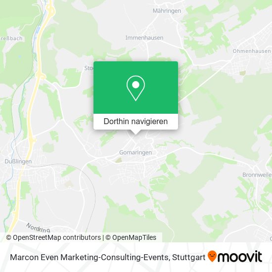Marcon Even Marketing-Consulting-Events Karte