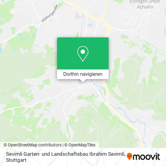 Sevimli Garten- und Landschaftsbau Ibrahim Sevimli Karte