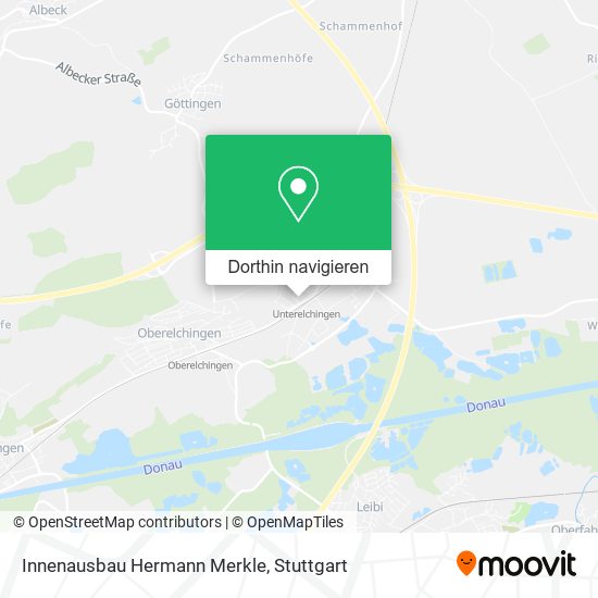 Innenausbau Hermann Merkle Karte