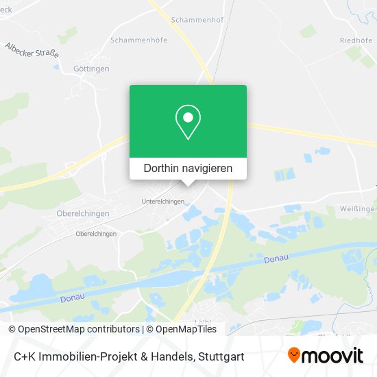 C+K Immobilien-Projekt & Handels Karte