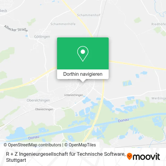 R + Z Ingenieurgesellschaft für Technische Software Karte