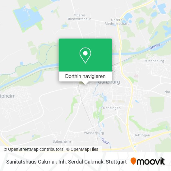 Sanitätshaus Cakmak Inh. Serdal Cakmak Karte