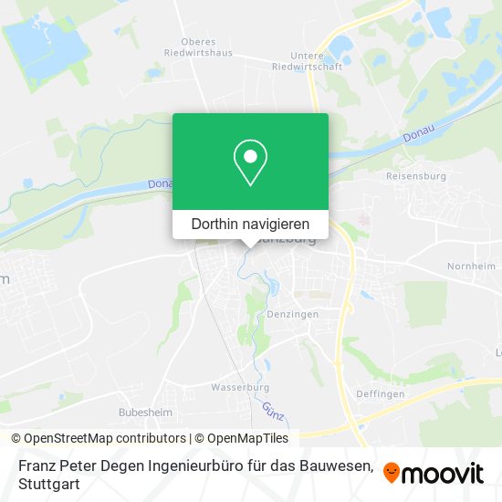 Franz Peter Degen Ingenieurbüro für das Bauwesen Karte