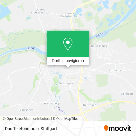 Das Telefonstudio Karte