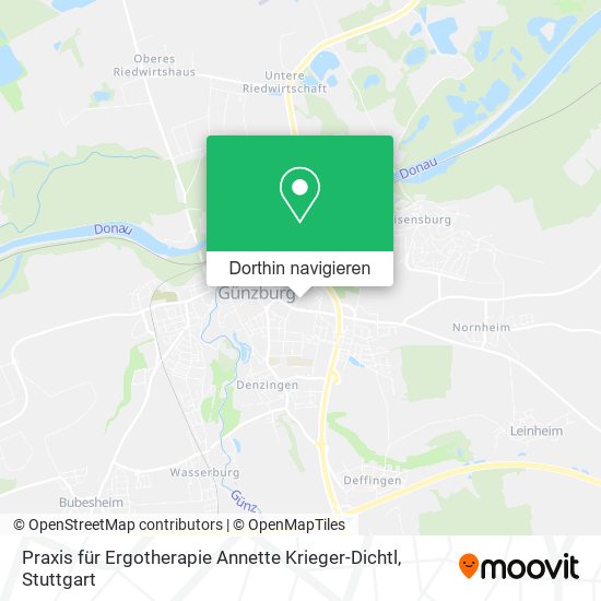 Praxis für Ergotherapie Annette Krieger-Dichtl Karte