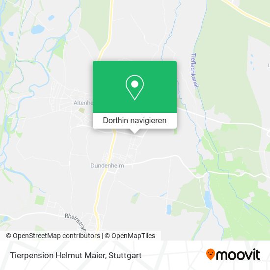 Tierpension Helmut Maier Karte