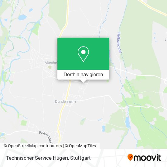 Technischer Service Hugeri Karte