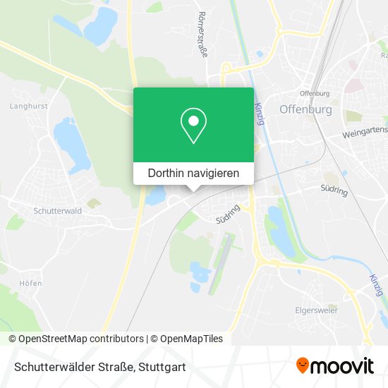 Schutterwälder Straße Karte