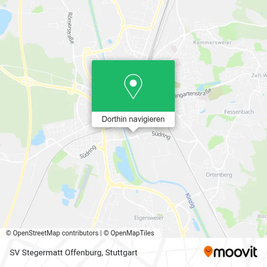 SV Stegermatt Offenburg Karte