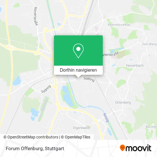Forum Offenburg Karte