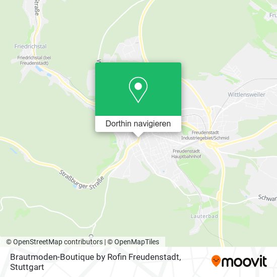 Brautmoden-Boutique by Rofin Freudenstadt Karte