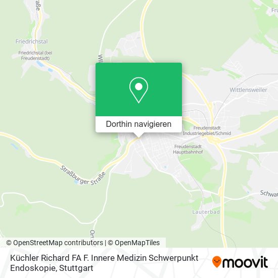 Küchler Richard FA F. Innere Medizin Schwerpunkt Endoskopie Karte