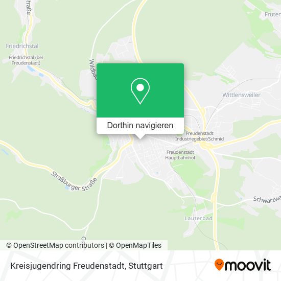 Kreisjugendring Freudenstadt Karte