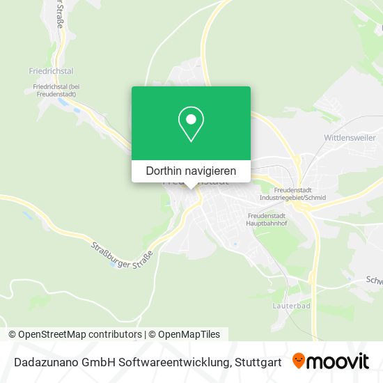 Dadazunano GmbH Softwareentwicklung Karte