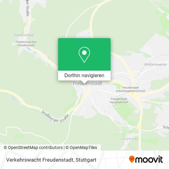 Verkehrswacht Freudenstadt Karte