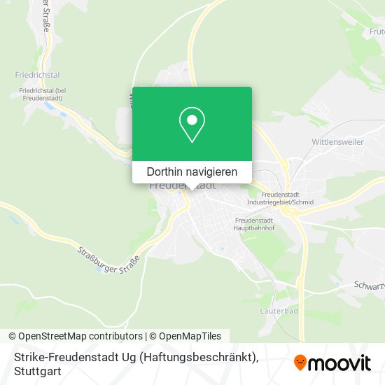 Strike-Freudenstadt Ug (Haftungsbeschränkt) Karte