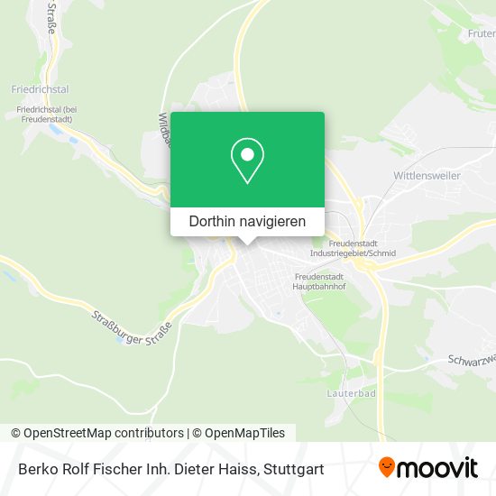 Berko Rolf Fischer Inh. Dieter Haiss Karte
