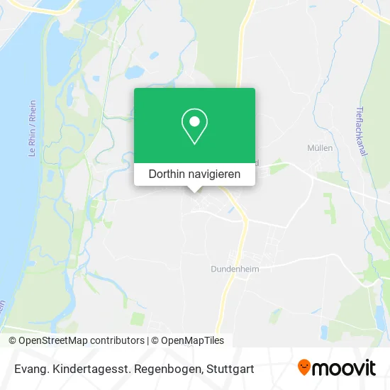 Evang. Kindertagesst. Regenbogen Karte