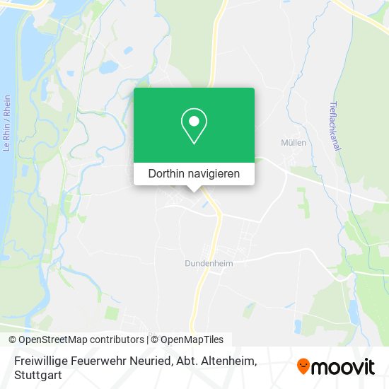 Freiwillige Feuerwehr Neuried, Abt. Altenheim Karte