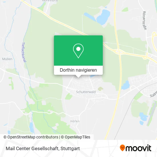 Mail Center Gesellschaft Karte