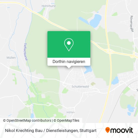 Nikol Krechting Bau / Dienstleistungen Karte