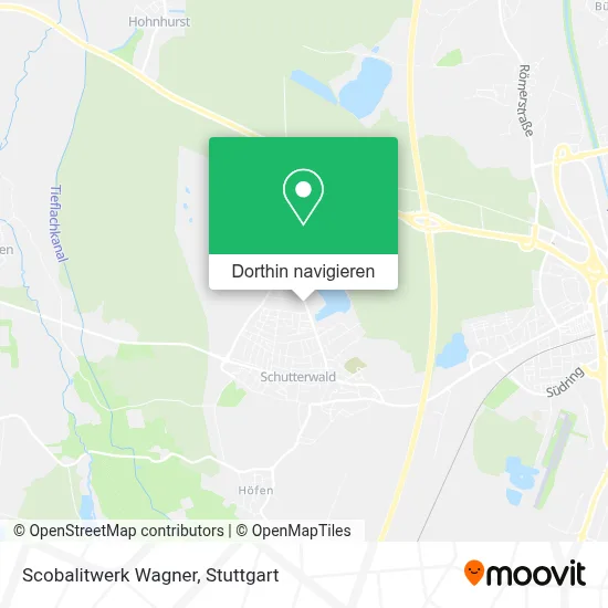 Scobalitwerk Wagner Karte