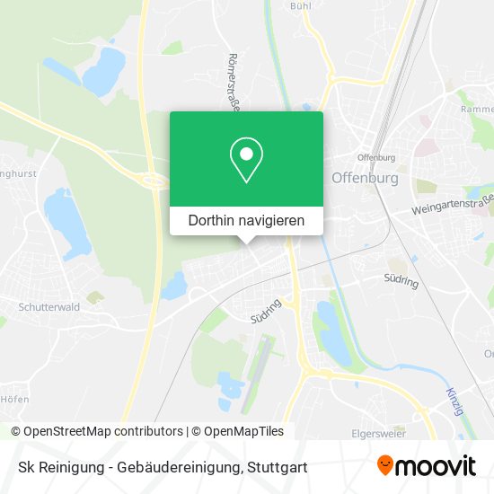 Sk Reinigung - Gebäudereinigung Karte