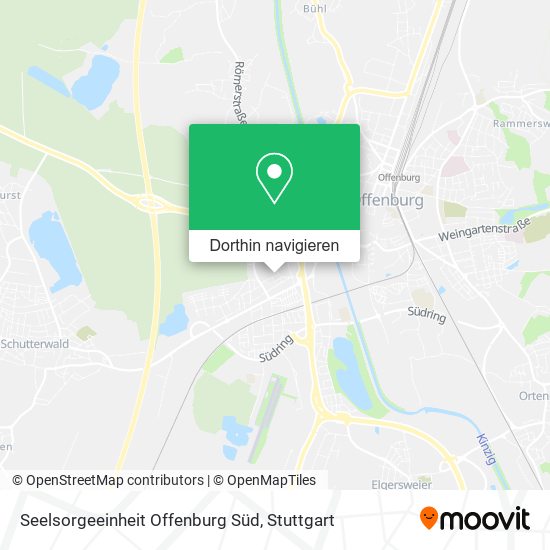 Seelsorgeeinheit Offenburg Süd Karte