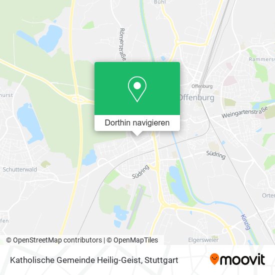 Katholische Gemeinde Heilig-Geist Karte