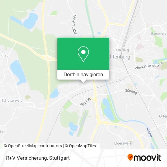 R+V Versicherung Karte