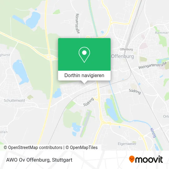 AWO Ov Offenburg Karte
