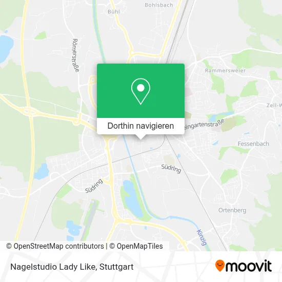 Nagelstudio Lady Like Karte