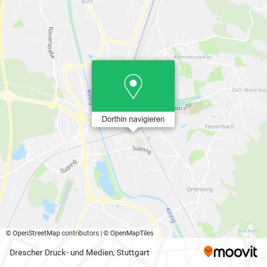 Drescher Druck- und Medien Karte