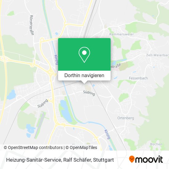 Heizung-Sanitär-Service, Ralf Schäfer Karte