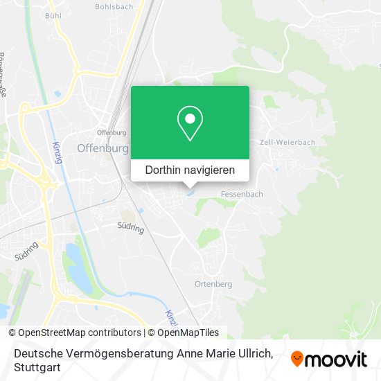 Deutsche Vermögensberatung Anne Marie Ullrich Karte