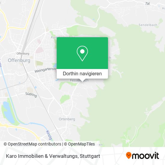 Karo Immobilien & Verwaltungs Karte