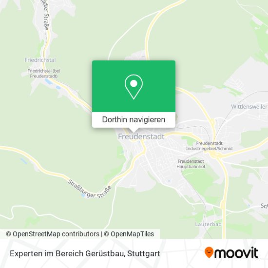 Experten im Bereich Gerüstbau Karte