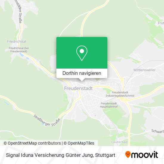 Signal Iduna Versicherung Günter Jung Karte